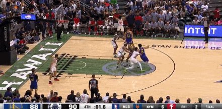 落选秀神仙三分绝杀快艇 勇士淘宝仅花仨瓜俩枣